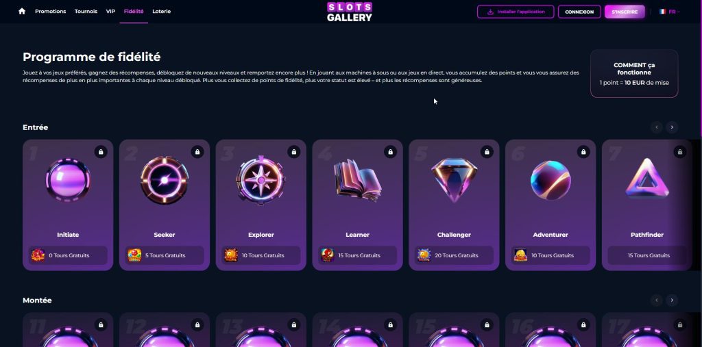 Slots Gallery offer information showing Booming Games credited for Wild West Trueways